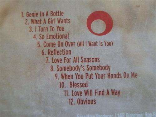 CD - Christina Aguilera.