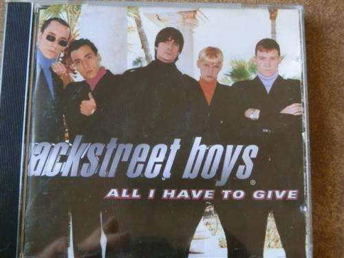 CD - All I have to give - Backstreet Boys.