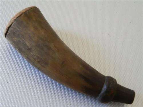 Antique powder horn
