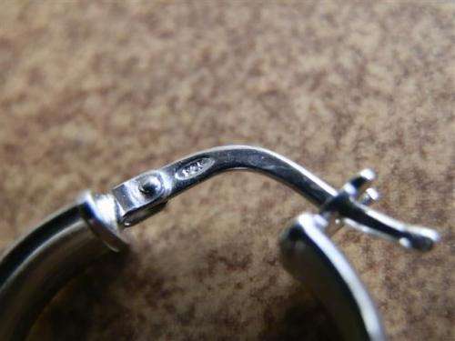 Awesome solid sterling silver hoop earrings