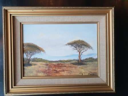 Landscape oil painting - Gideon Rousseau