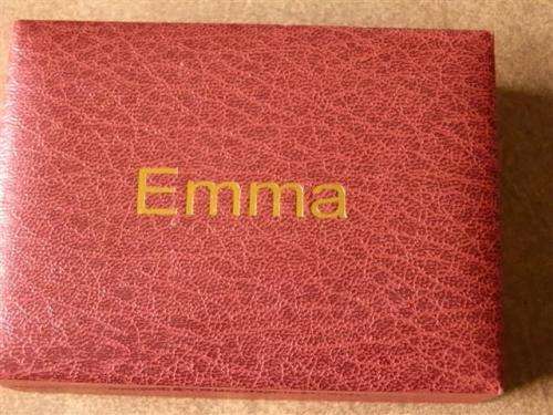 Pocket watch with fob chain in original box