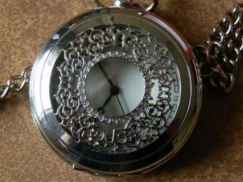 Pocket watch with fob chain in original box
