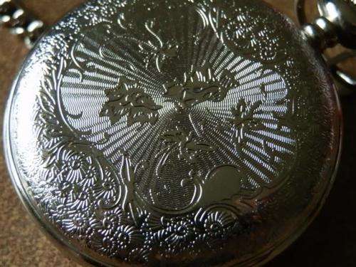 Pocket watch with fob chain in original box