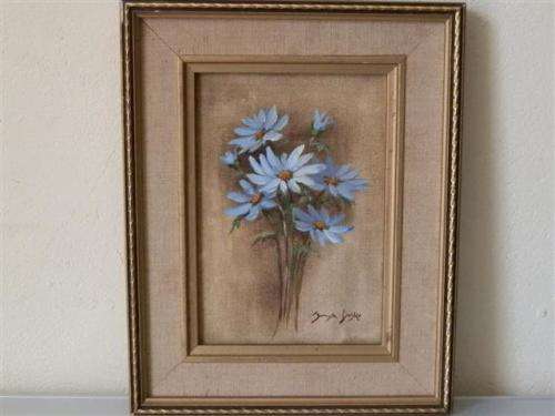 Signed Acrylic Still Life - Tanya Grobler