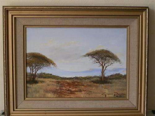 Landscape oil painting - Gideon Rousseau
