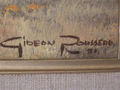 Landscape oil painting - Gideon Rousseau