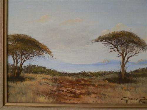 Landscape oil painting - Gideon Rousseau