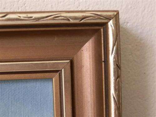 Vintage framed landscape painting