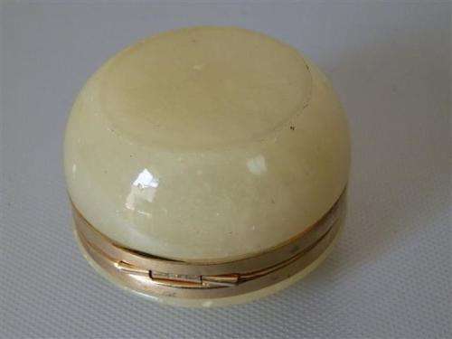 Very Nice Vintage Marble Trinket Box