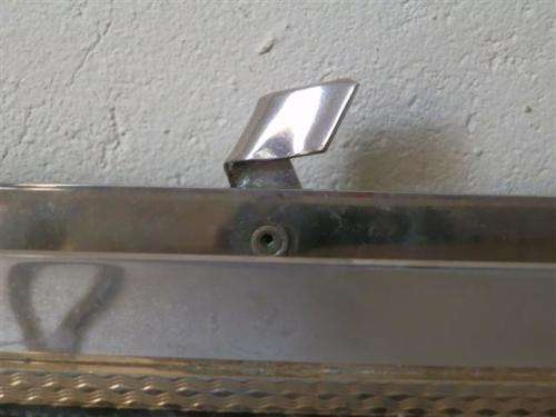 Lovely sturdy vintage `Lorenzi` black genuine crocodile leather handbag on a chain strap