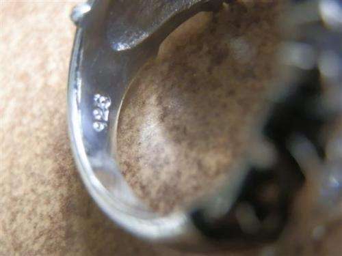 Fabulous Solid Sterling Silver Ring - weight 12.29 g.