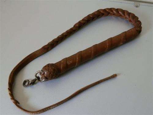 Vintage Genuine Leather Whip