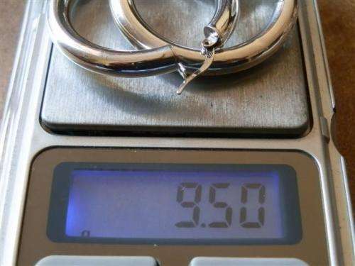 Stunning Solid Silver Tube Hoop Earrings - weight 9.50 g