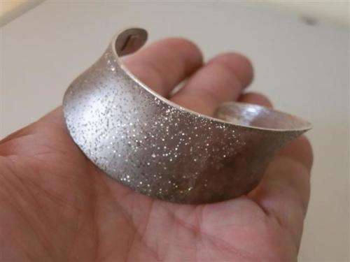 Stunning Solid Sterling Silver Italian `Magie` Designer`s Bangle - weight 24.29 g.