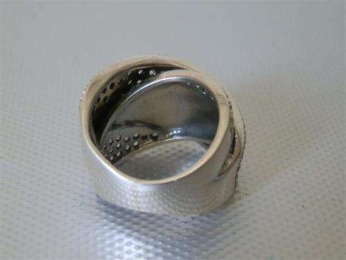 Smashing Heavy Solid Sterling Silver Ring - weight 12.7 g