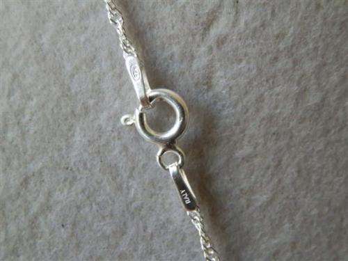 Charming Solid Sterling Silver Necklace