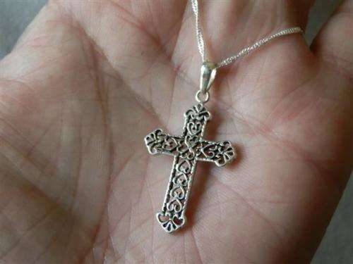 Charming Solid Sterling Silver Necklace