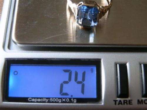 Gorgeous Vintage 9 ct Solid Gold Ring