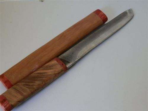 Hand Forged Tanto Japanese Sword with Sheeth