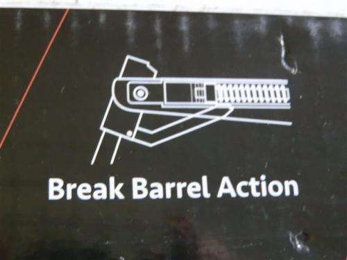 Model #90 - `Marksman`  Air Rifle .177 Cal with 4 x 32mm Scope and Mounts - Working Condition