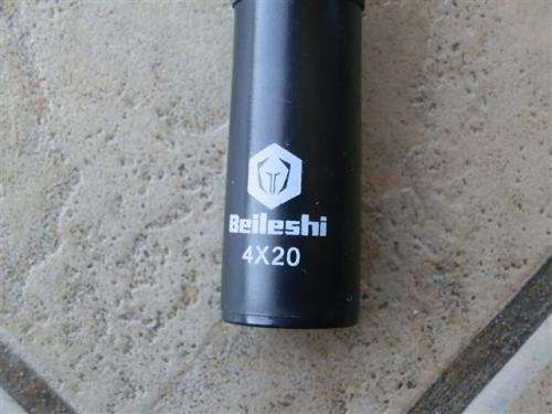 Model #90 - `Marksman`  Air Rifle .177 Cal with 4 x 32mm Scope and Mounts - Working Condition