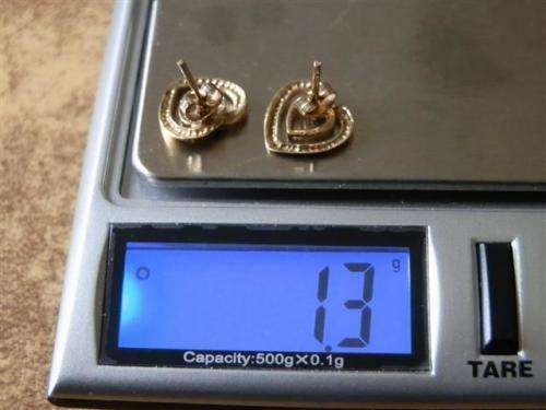 Elegant Solid 9 ct Gold Earrings with Wings