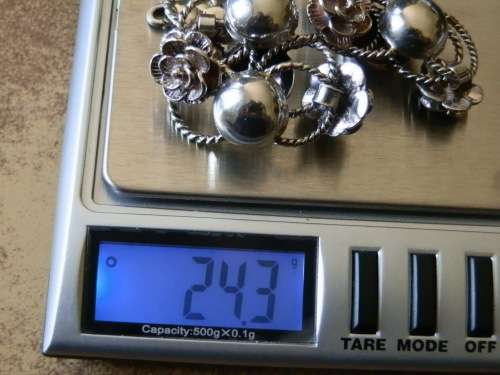 Solid Sterling Silver Bracelet