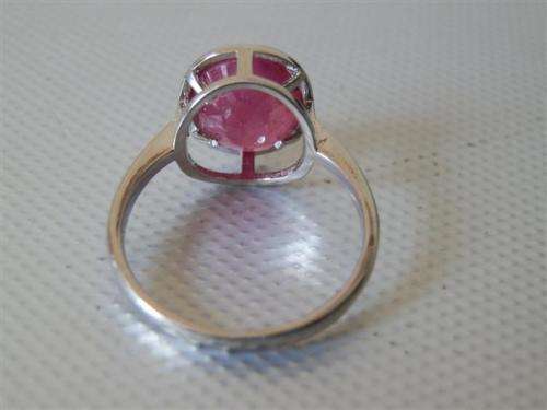 Sterling Silver Ruby Ring