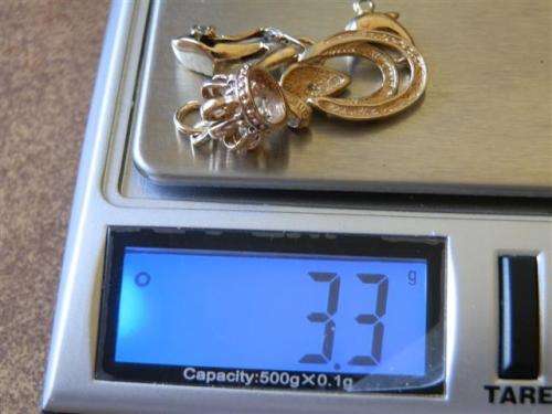 Solid 9 ct Gold Diamond Pendant and Charm Lot (1)