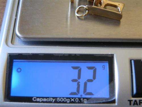 9 ct Gold Pendant and Charm Lot (2)