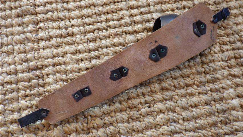 Antique Leather Cow Bell String - made in West Germany