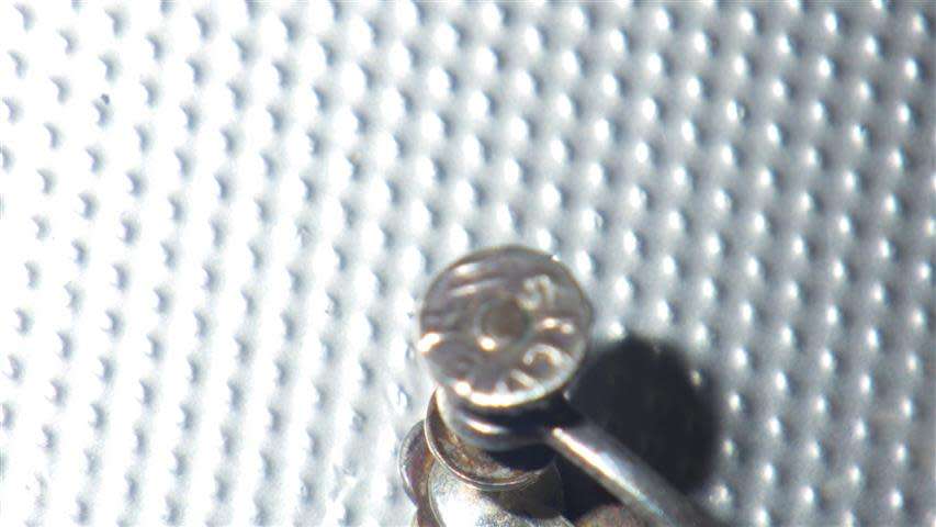 Charming Antique Silver Cameo Earrings - weight 6.2 g