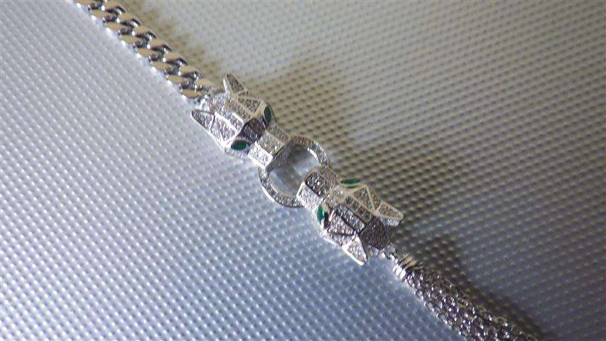 Exquisite Sterling Silver Bracelet -- weight 13.4 g