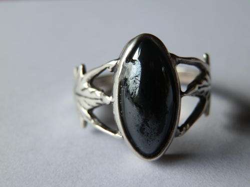 Sterling silver onyx ring - two (2) weeks to pay