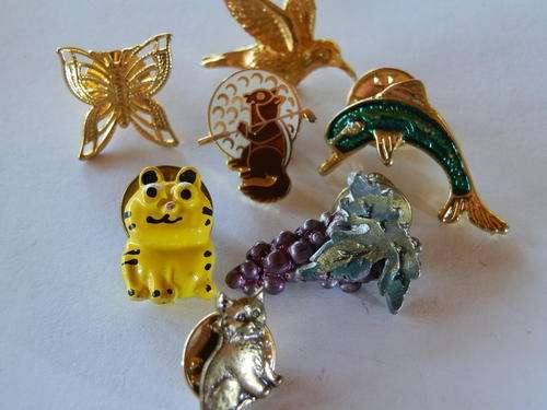 Hand full of pins - two (2) weeks to pay