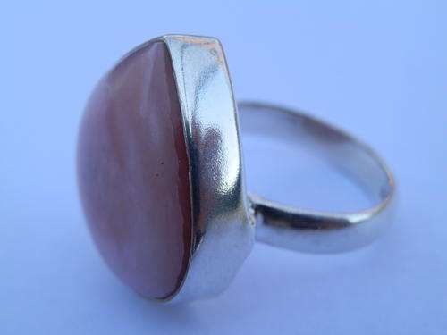 New sterling silver agate ring - thirty (30) days to pay