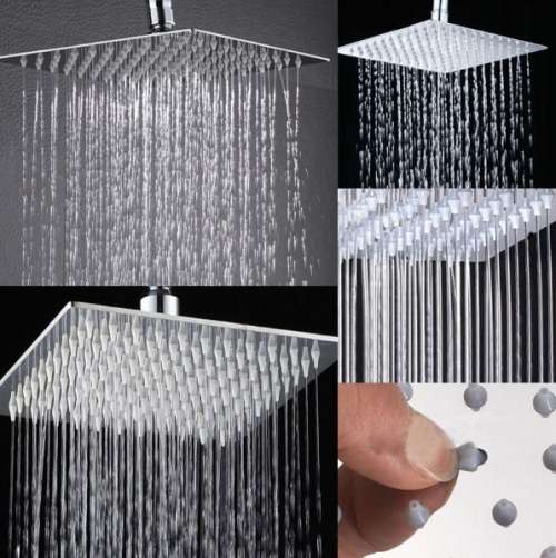 LLUVIA Rain Shower Head Includes Arm