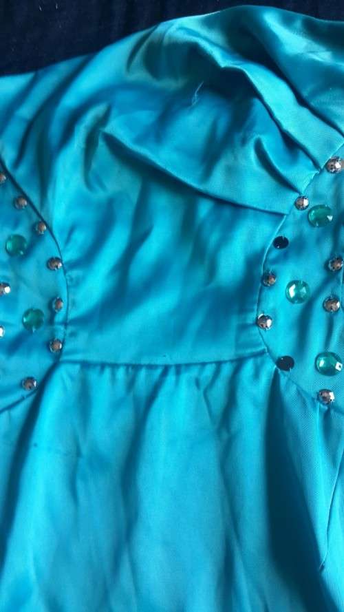 Legit Teal Boobtube Dress