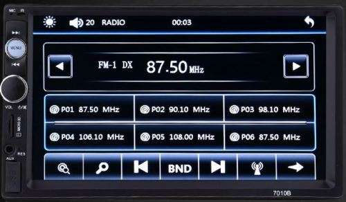 Polo Vivo 7'' HD Touch Screen Car Stereo Radio Audio Player Support FM/MP5/USB/AUX/Bluetooth