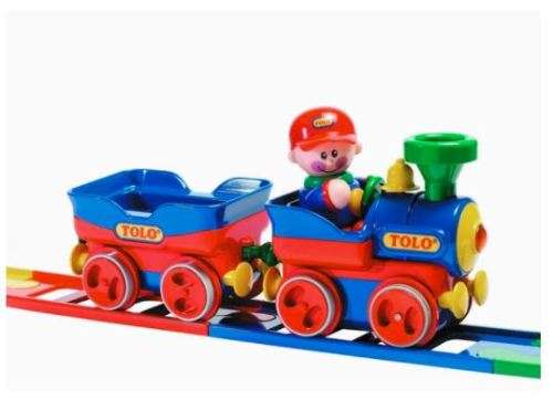 Tolo First Friends Train Set + Tolo First Friends Train Tracks