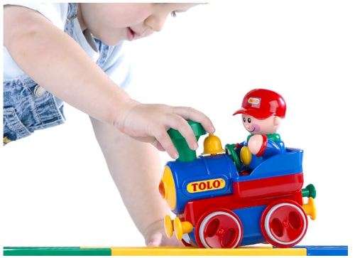 Tolo First Friends Train Set + Tolo First Friends Train Tracks