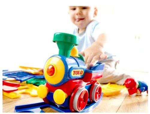 Tolo First Friends Train Set + Tolo First Friends Train Tracks