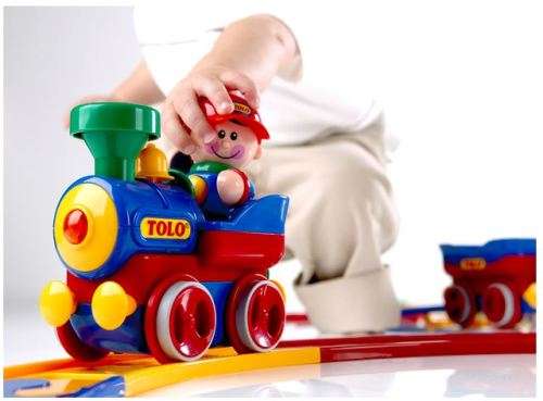 Tolo First Friends Train Set + Tolo First Friends Train Tracks