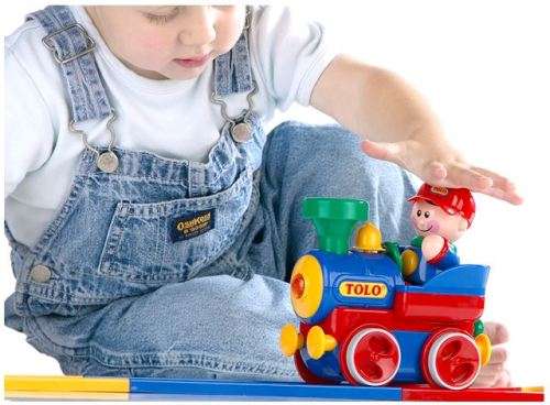 Tolo First Friends Train Set + Tolo First Friends Train Tracks