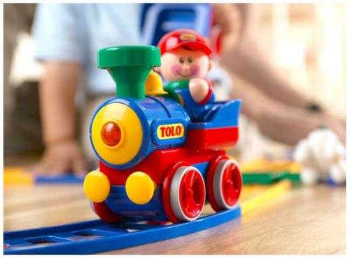 Tolo First Friends Train Set + Tolo First Friends Train Tracks