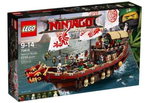 LEGO 70618 NINJAGO Movie Destiny`s Bounty (2295 Pieces) (Discontinued by Manufacturer)