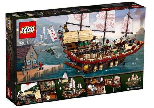 LEGO 70618 NINJAGO Movie Destiny`s Bounty (2295 Pieces) (Discontinued by Manufacturer)