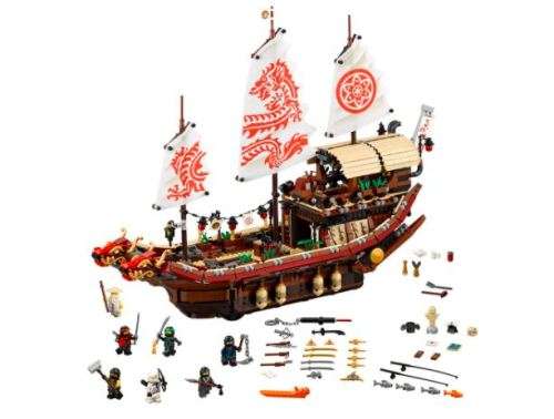 LEGO 70618 NINJAGO Movie Destiny`s Bounty (2295 Pieces) (Discontinued by Manufacturer)