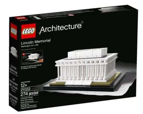 LEGO 21022 Architecture Lincoln Memorial (Discontinued by Manufacturer)
